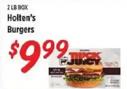 Rouses Holten's Burgers offer