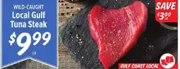 Rouses Local gulf tuna steak offer