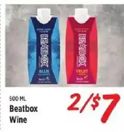 Rouses Beatbox Wine offer