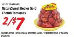 Rouses NatureSweet Red or Gold Cherub Tomatoes offer