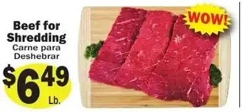 Sellers Bros Beef for Shredding offer