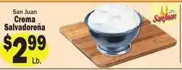 Sellers Bros San Juan Crema Salvadoreña offer