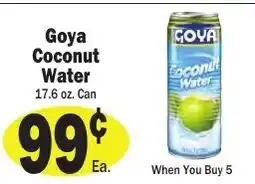 Sellers Bros Goya coconut water offer