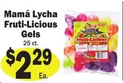 Sellers Bros Mamá Lycha Fruti-Licious Gels offer