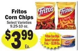 Sellers Bros Fritos Corn Chips offer