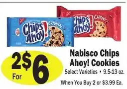 Sellers Bros Nabisco Chips Ahoy! Cookies offer