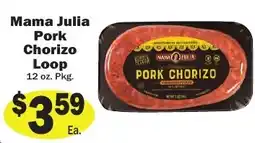 Sellers Bros Mama Julia pork chorizo loop offer