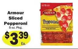 Sellers Bros Armour Sliced Pepperoni offer