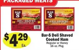 Sellers Bros Bar-S Deli Shaved Cooked Ham offer