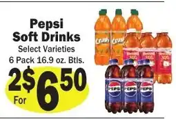 Sellers Bros Pepsi Soft Drinks offer