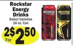 Sellers Bros Rockstar Energy Drinks offer