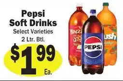 Sellers Bros Pepsi Soft Drinks offer