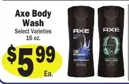 Sellers Bros Axe Body Wash offer