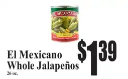 Baja Ranch El Mexicano Whole Jalapeños offer