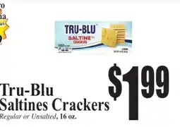 Baja Ranch Tru-Blu Saltines Crackers offer