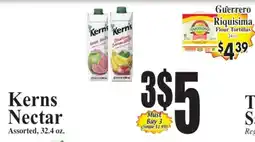 Baja Ranch Kerns Nectar offer