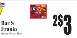 Baja Ranch Bar S Franks offer