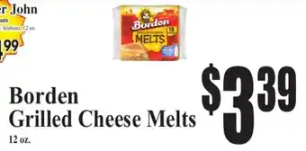 Borden grilled cheese melts