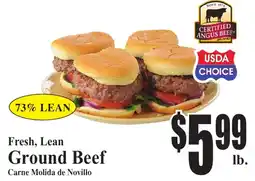 Baja Ranch Certified Angus Beef Fresh, Lean Ground Beef offer