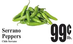 Baja Ranch Serrano Peppers offer