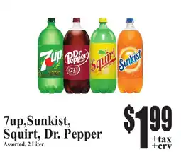 Baja Ranch 7up, sunkist, squirt, dr. pepper offer