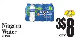 Baja Ranch Niagara Water offer