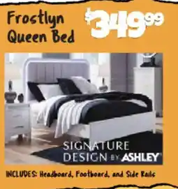 Big Lots Signature Design by Ashley Frostlyn Queen Bed offer
