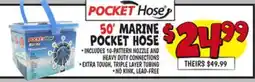 Ollie's POCKET Hose 50' MARINE POCKET HOSE offer