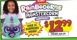 Ollie's ZURU RainBocorns MONSTERCORN SURPRISE offer