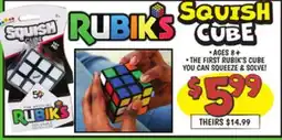 Ollie's RUBIK'S SQUISH CUBE offer
