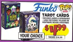 Ollie's Funko POP! VINYL TAROT CARDS offer