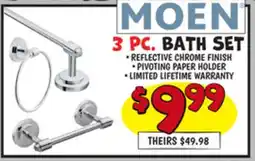 Ollie's MOEN 3 PC. BATH SET offer