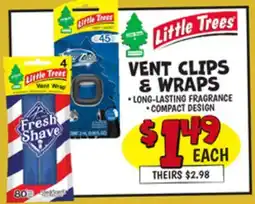 Ollie's LITTLE TRESS VENT CLIPS & WRAPS offer