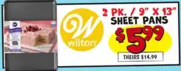 Ollie's Wilton 2 PK. / 9 X 13 SHEET PANS offer