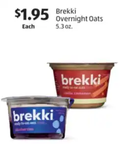 Aldi Brekki Overnight Oats offer