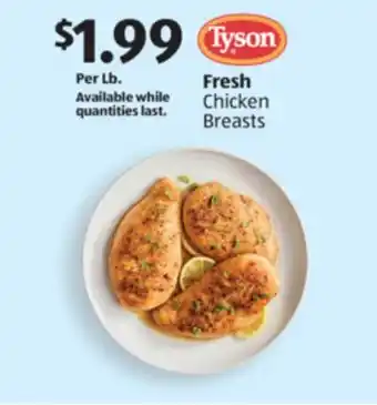 Aldi Tyson Fresh Chicken Breasts offer