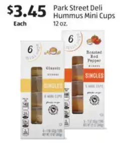 Aldi Park Street Deli Hummus Mini Cups offer