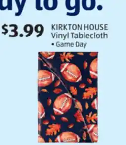Aldi KIRKTON HOUSE Vinyl Tablecloth offer