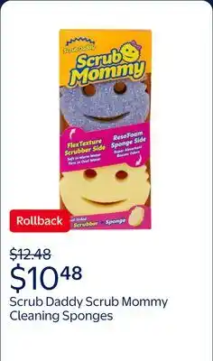 Walmart Scrub Daddy Scrub Mommy Non-Scratch Cleaning Sponges offer