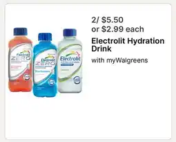 Walgreens Electrolit Hydration Drink offer