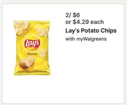 Walgreens Lay's Potato Chips offer