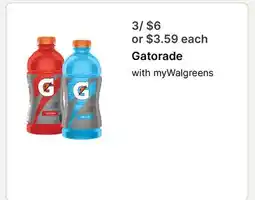 Walgreens Gatorade offer