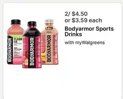 Walgreens Bodyarmor Sports Drinks offer