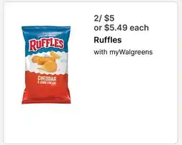 Walgreens Ruffles offer