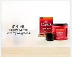 Walgreens Folgers Coffee offer