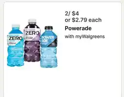 Walgreens Powerade offer