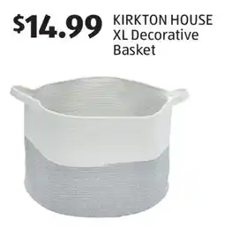 Aldi KIRKTON HOUSE XL Decorative Basket offer