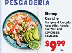 Vallarta Supermarkets Shrimp Ceviche / CEVICHE DE CAMARON offer