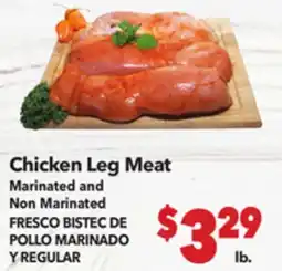 Vallarta Supermarkets Chicken Leg Meat/ FRESCO BISTEC DE POLLO MARINADO Y REGULAR offer