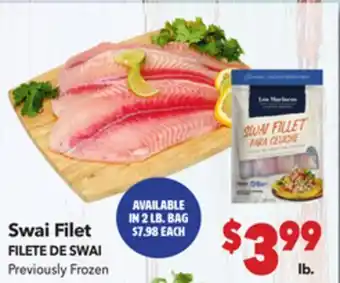 Vallarta Supermarkets Swai Filet | FILETE DE SWAI offer